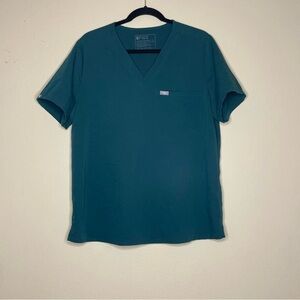 Figs Forest Green Catarina Scrub Top